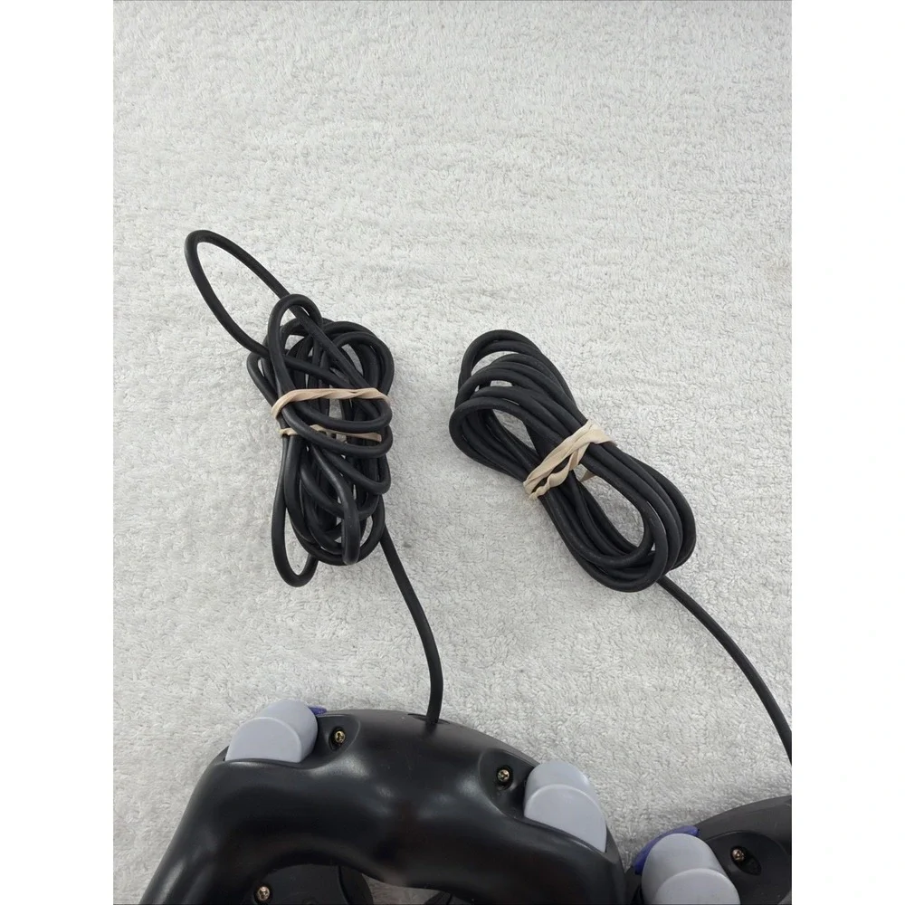 Nintendo GameCube Controller  Black DOL-003 Wired Controller Japan  14+ Set Of 2